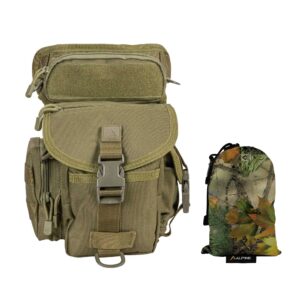 slicker alpine camo bow dark earth leg bag