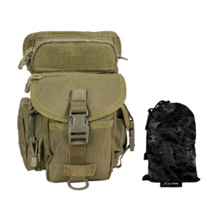 slicker vanish shadow bow dark earth leg bag