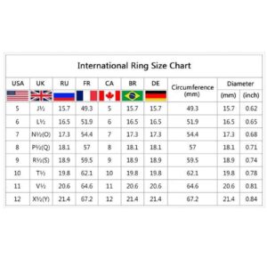 Women's Square Simulated Diamond Ring Engagement Ring Zircon Wedding Band CZ Statement Rings (Silver, 9)