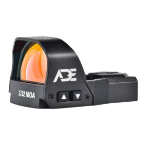 ADE RD3-015-PRO Zantitium PRO Series Motion Activated Red Dot Sight with Multi Reticle System for Optics Ready Pistol Slide/Cut That is Compatible with Doctor Footprint