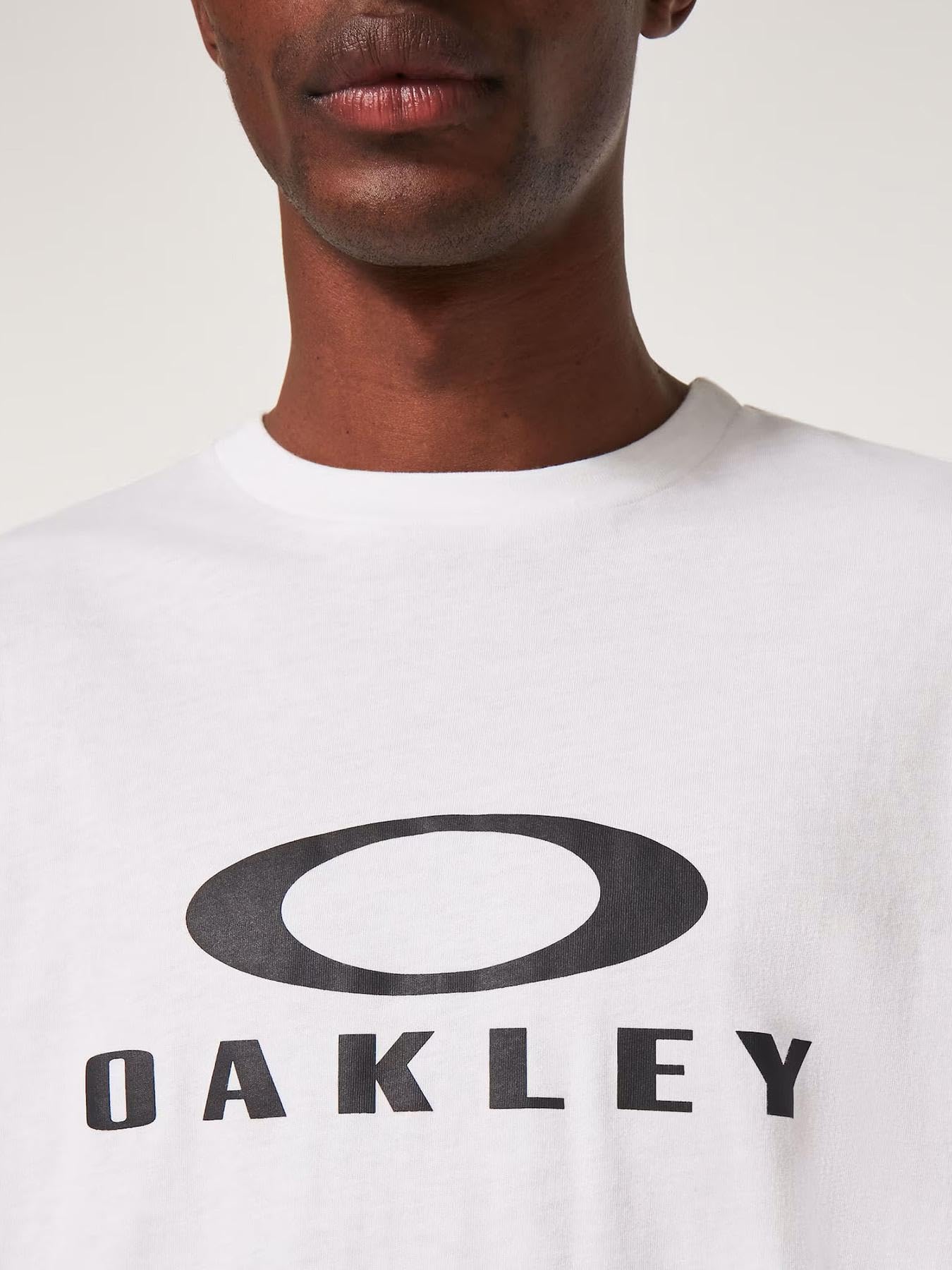 Oakley Unisex O Bark 2.0 Short Sleeve T-Shirt, White/Black, X-Large US