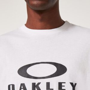 Oakley Men's O Bark 2.0 Tee, White/Black, Small