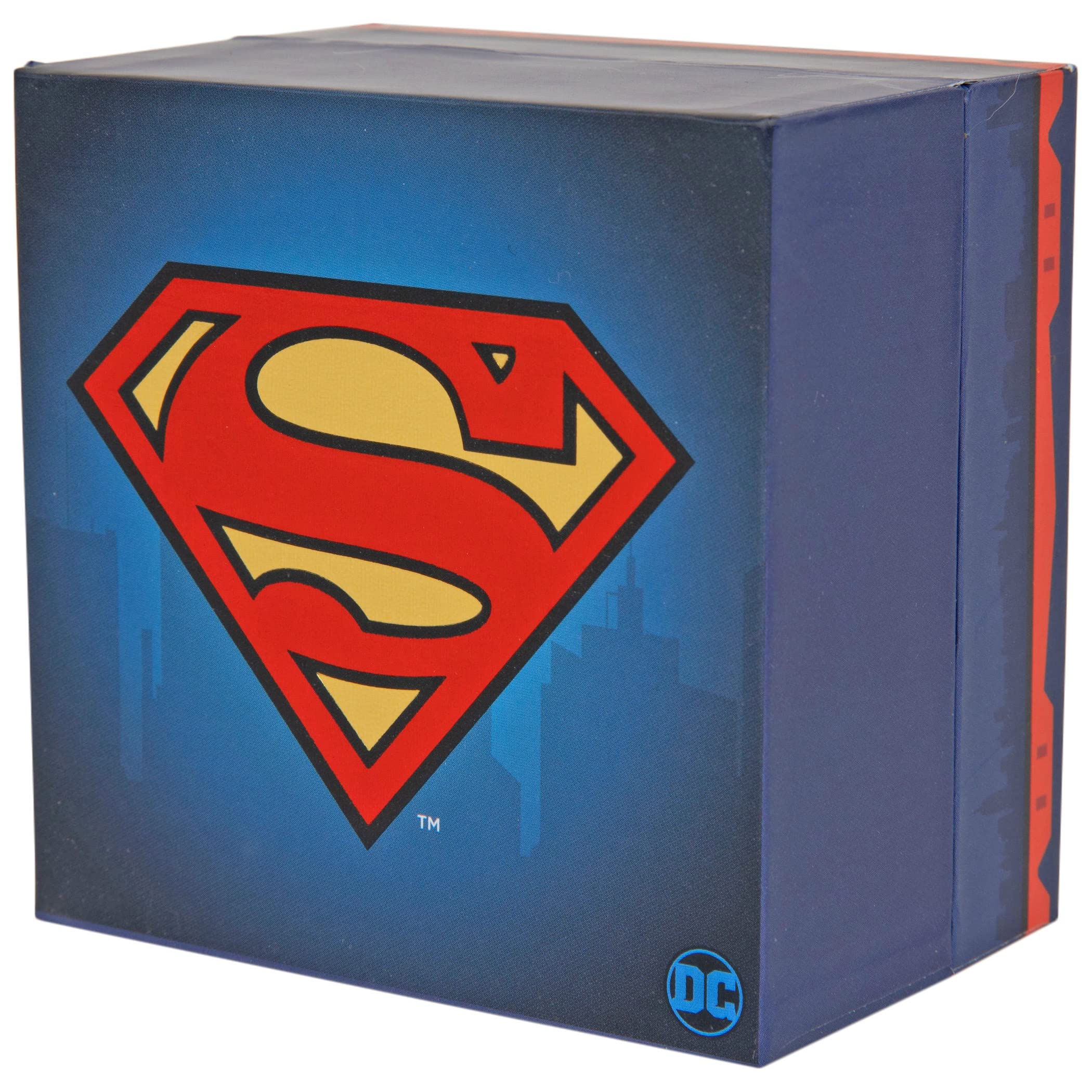 Superman Symbol Blue Power Ring (Size 11)