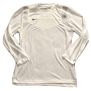 Nike Men's Player Long Sleeve Dri Fit Top CW3539 100 Size Large White/Black