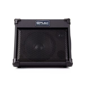 Coolmusic Portable Acoustic Guitar Amplifier, for Performers On The Go, Built-in Bluetooth (40W Battery-Powered)