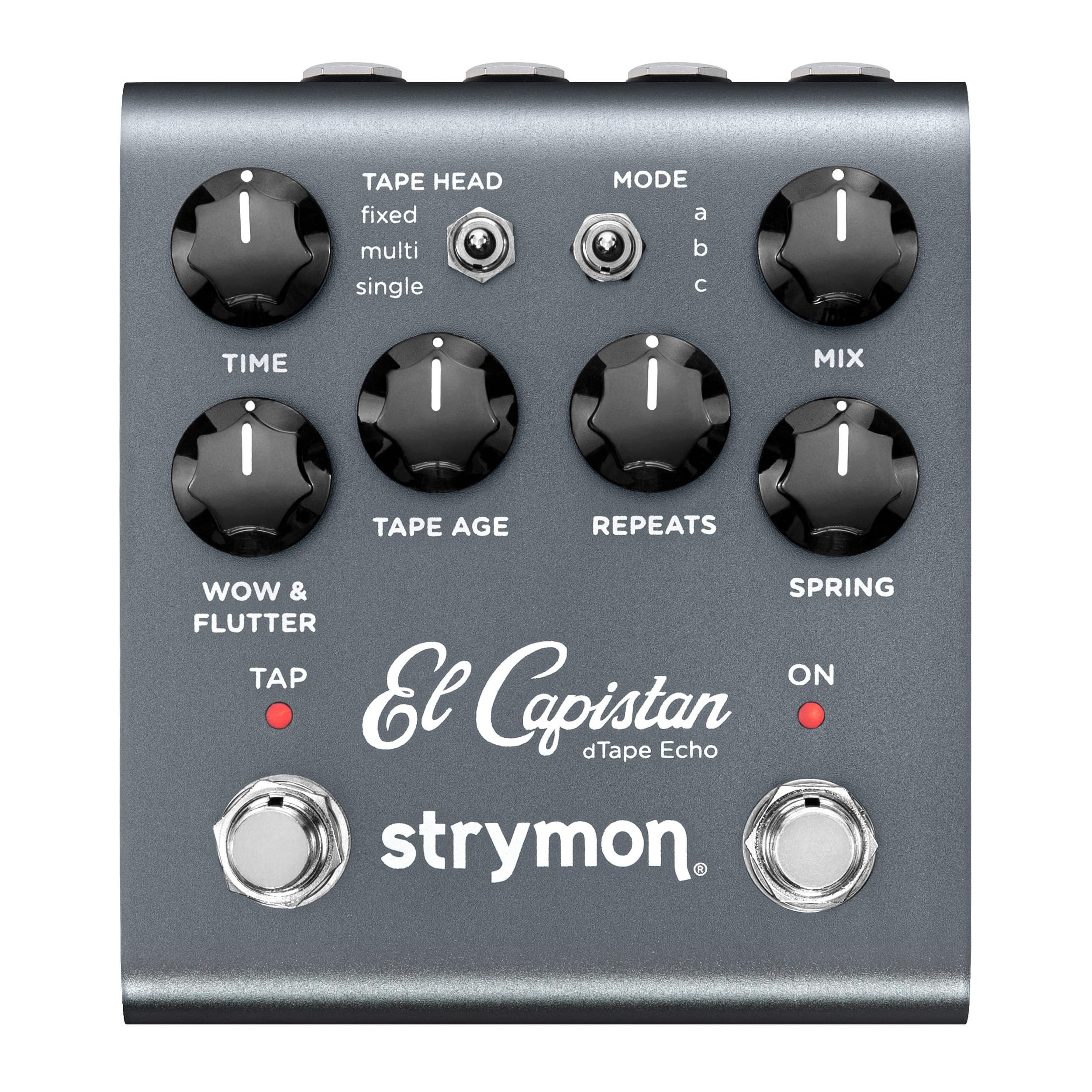 Strymon El Capistan V2 dTape Echo Guitar Pedal for Electric and Acoustic Guitar, Synths, Vocals and Keyboards