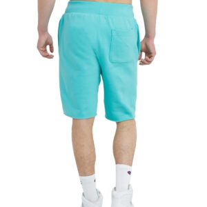 Champion Men's 10 Inch Reverse Weave C Shadow Cut-Off Shorts, Portal Teal (89597-586BOA), XX-Large