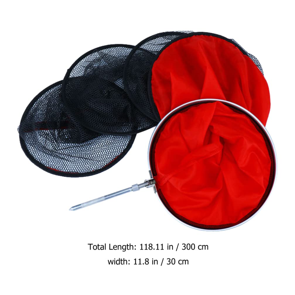 BESPORTBLE Fish Protection Net Bag Mutitool Freshwater Cast Net Crawfish Net Multitools Folding Tool Fishing Cage Basket Fishing Bait Outdoor Fishing Tool Stainless Steel Fishnet Anti Hanging