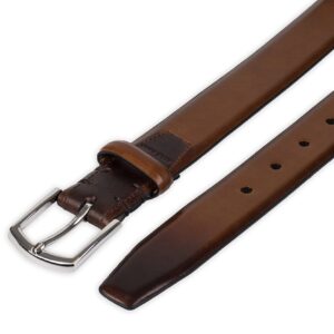 Cole Haan Men's Leather Dress Belt, Tan, 38