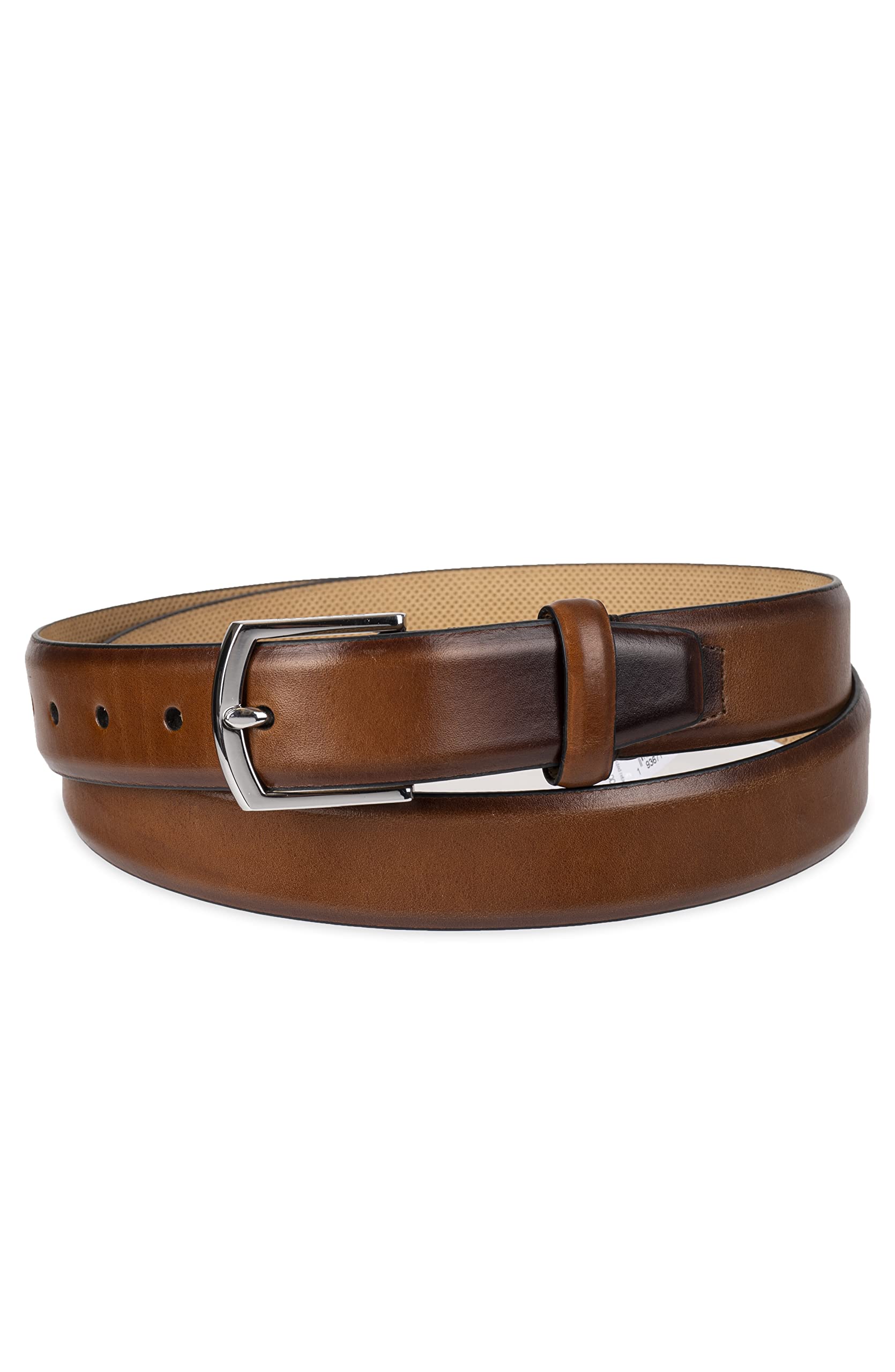 Cole Haan Men's Leather Dress Belt, Tan, 38