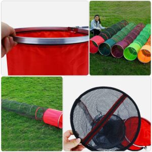 BESPORTBLE Fish Protection Net Bag Mutitool Freshwater Cast Net Crawfish Net Multitools Folding Tool Fishing Cage Basket Fishing Bait Outdoor Fishing Tool Stainless Steel Fishnet Anti Hanging