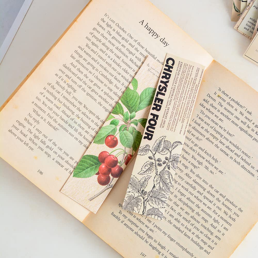 Vintage Style Bookmarks for Women Men, 30PCS (Gentle Whisper)