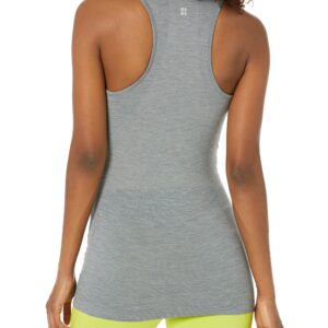 Sweaty Betty Women's Athlete Seamless Racerback Workout Tank Top Charcoal Grey