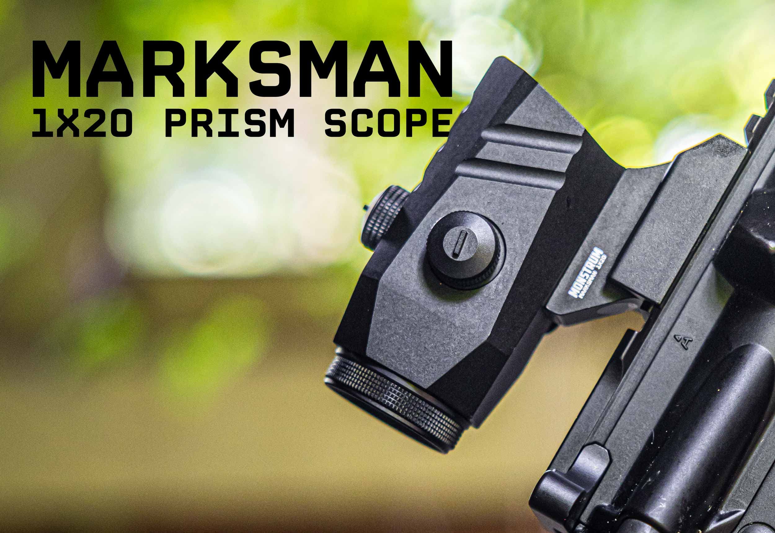 Monstrum Marksman 1X Prism Scope | Black