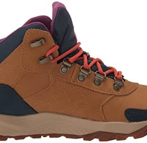 Timberland Women's Lincoln Peak Mid Waterproof Hiking Boot, Wheat Leather, 8