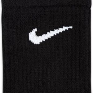 Nike mens Everyday Plus Cushioned Training Crew Socks (6 Pack)