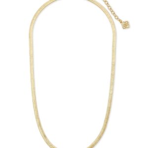 Kendra Scott Kassie Chain Necklace in 14k Gold-Plated Brass, Fashion Jewelry for Women