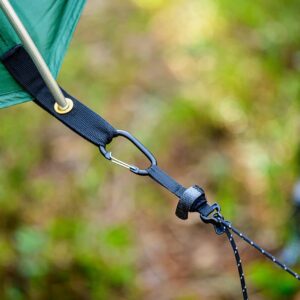 Lawson Hammock Stabilizer Kit, Added Stability for Blue Ridge Camping Hammock, Easy Adjust Tensioners, Stakes, Paracord