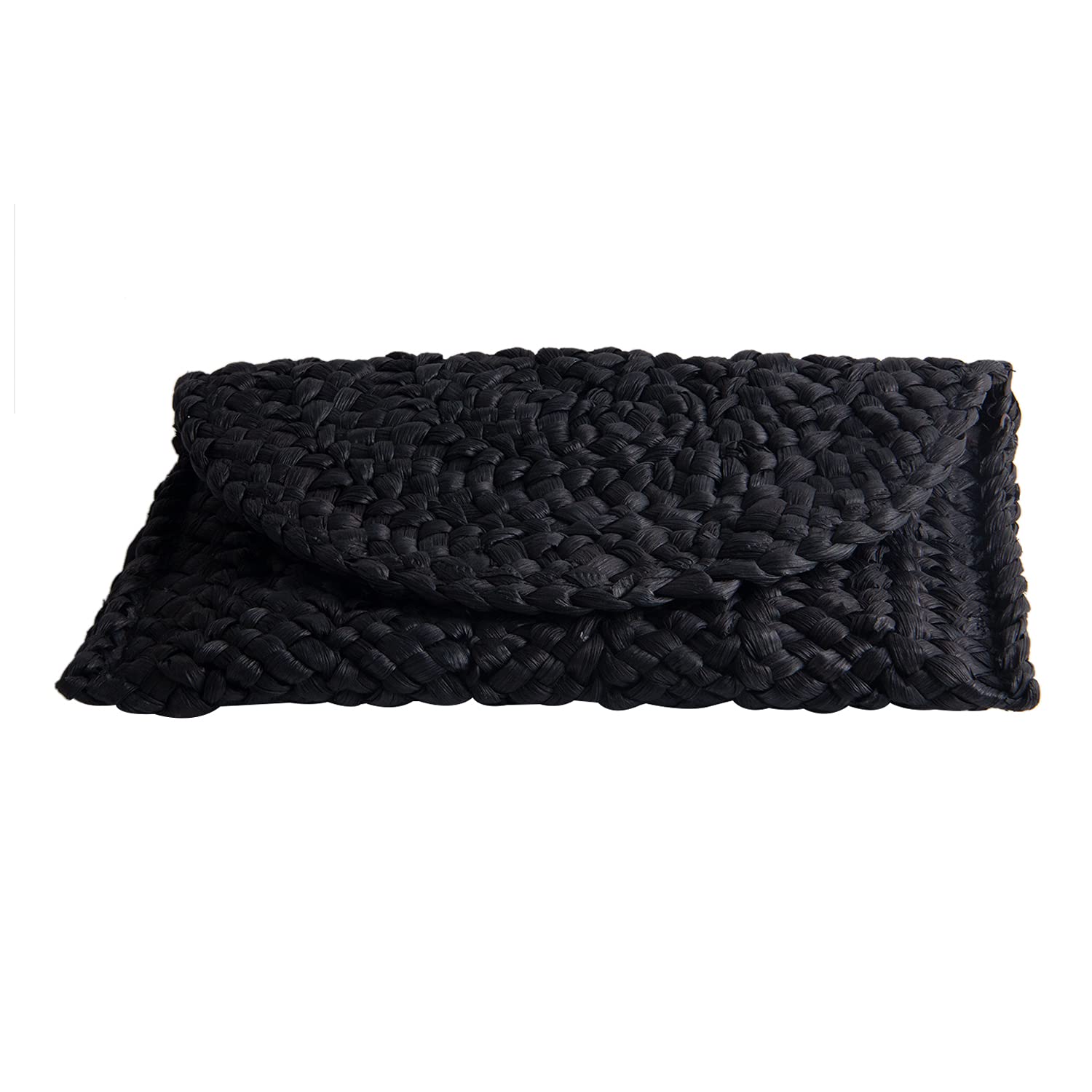 Fecialy Straw Clutch Purses Straw Purses for Women Envelope Woven Clutch Handbags Summer Beach Bags