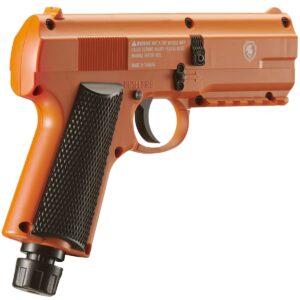 Lancer Self Defense Hornet 0.43 Cal Home Defense Launcher All in One Package-Less Lethal for Personal Defense (Color: Orange/Black)