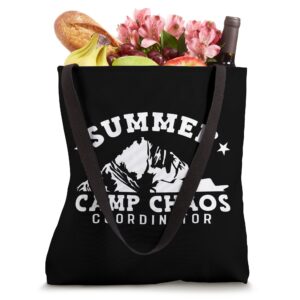 Chaos Coordinator Camp Counselor Tote Bag