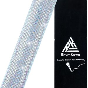 RhymKawa Bling Wireless Microphone Decorate for Universal Handheld and Beta58 SM58 Beta87 PG58, Eyes Catching for Event (Mic NOT Included)