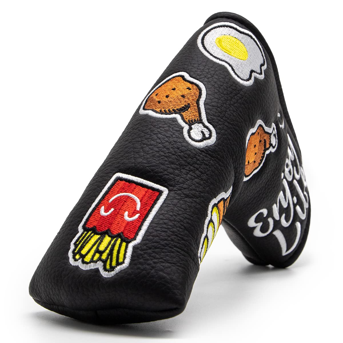 Funny Western Foods Golf Putter Head Cover, Magnetic Blade Putter Headcover fits for Scotty Cameron, Taylormade Mytp Putters