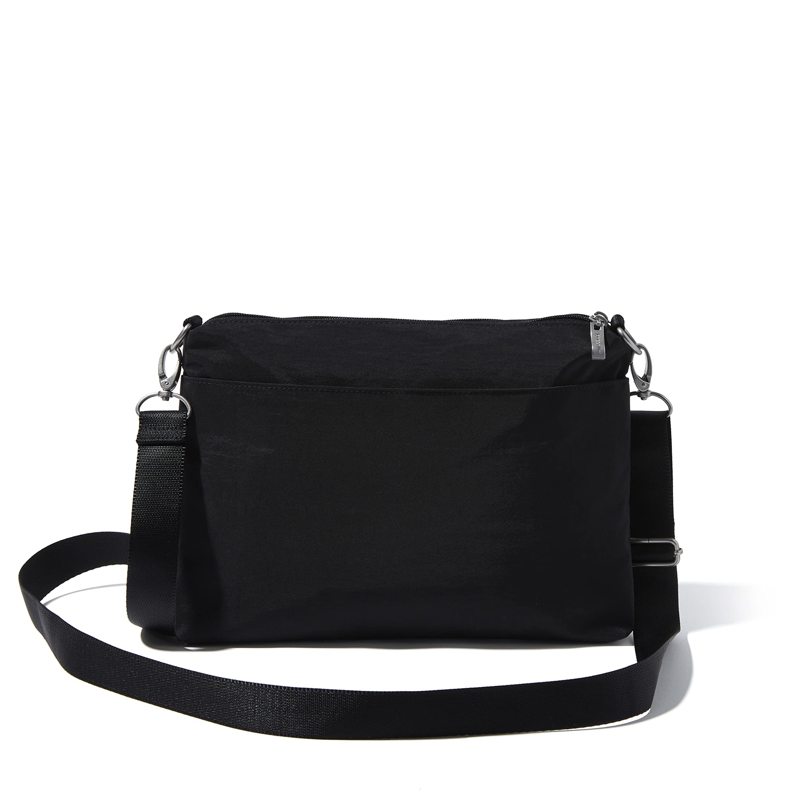 Baggallini Womens City Crossbody, Black, One Size US