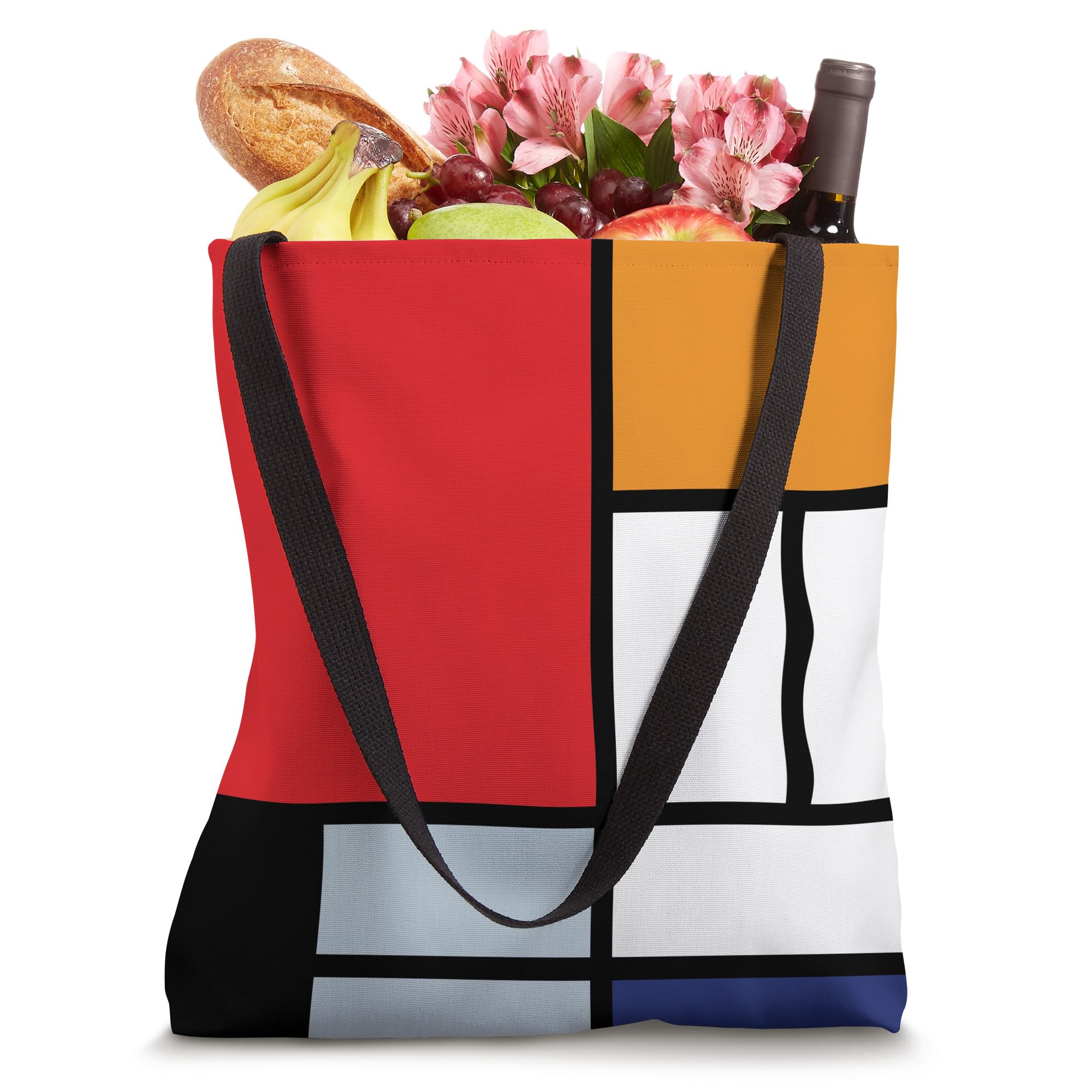 Piet Mondrian - Composition with Large Red Plane Modern Art Tote Bag