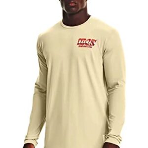 Under Armour Mens Project Rock Outlaw Long Sleeve Shirt Tee Top (Large, Khaki 112)