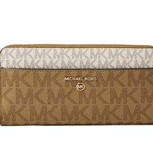 Michael Kors Jet Set Charm Pocket Zip Around Continental Husk Multi One Size