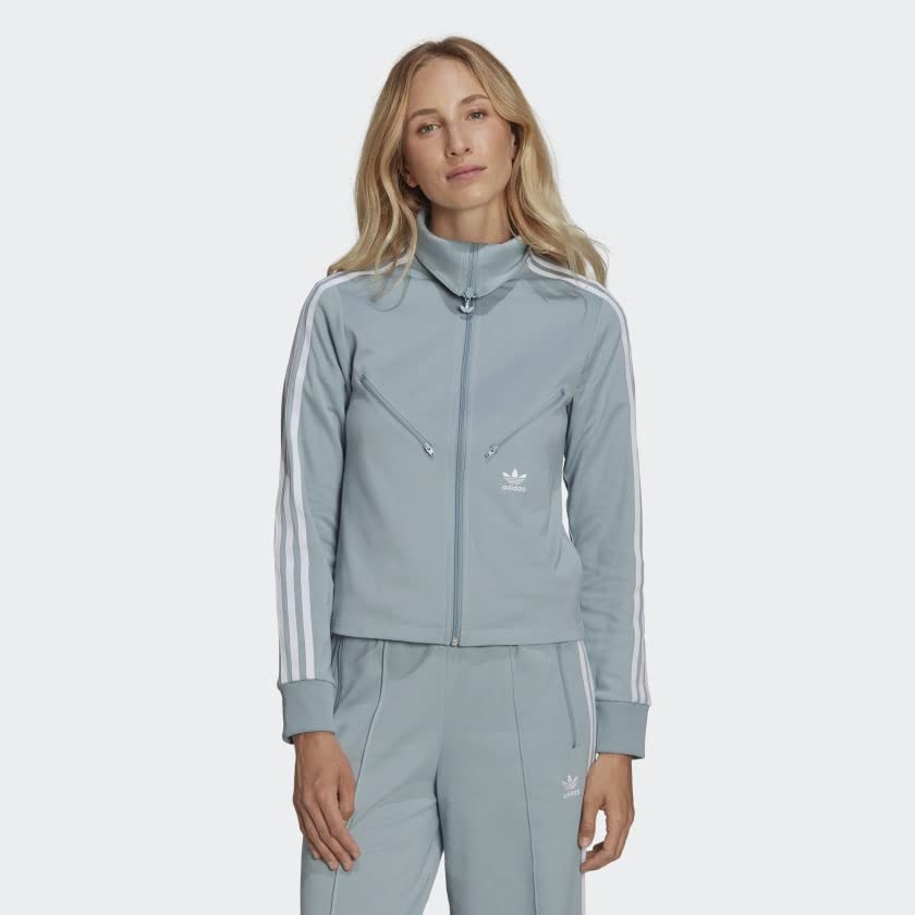 adidas Adicolor Classics Track Jacket Women's, Grey, Size L