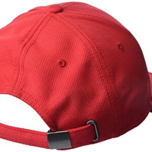 Tommy Hilfiger Men’s Cotton Billy Adjustable Flap Baseball Cap Apple Red