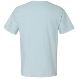 Comfort Colors Men's Adult Short Sleeve Tee, Style 1717 L Chalky Blue