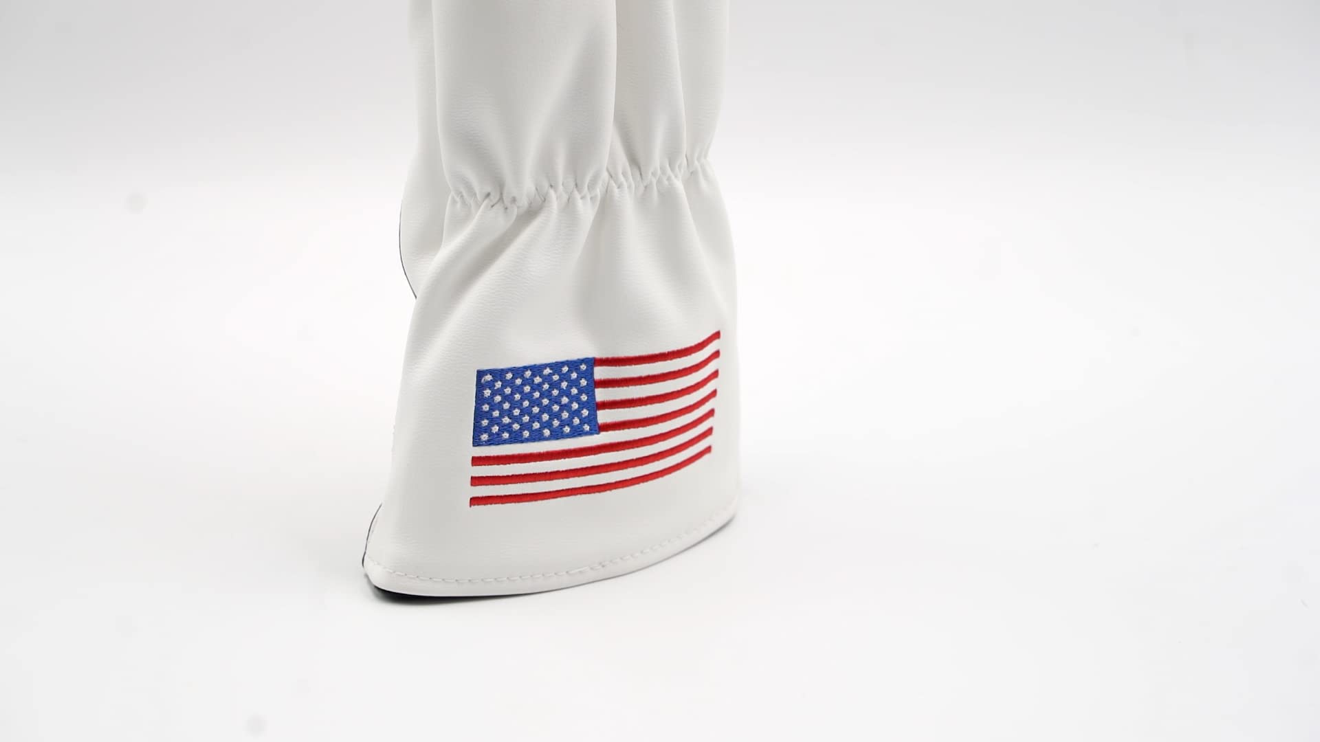 Donald Trump 2024 Save America Golf Driver Headcover | Great Gift for Republican Golfers | Premium Leather Exterior and Soft Protective Interior Fits Any Size Driver, MAGA