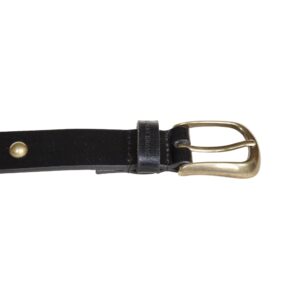 Lucky Brand Women Leather Bold Fashion Statement Belts, Domed Studded-Black, S (26-27")