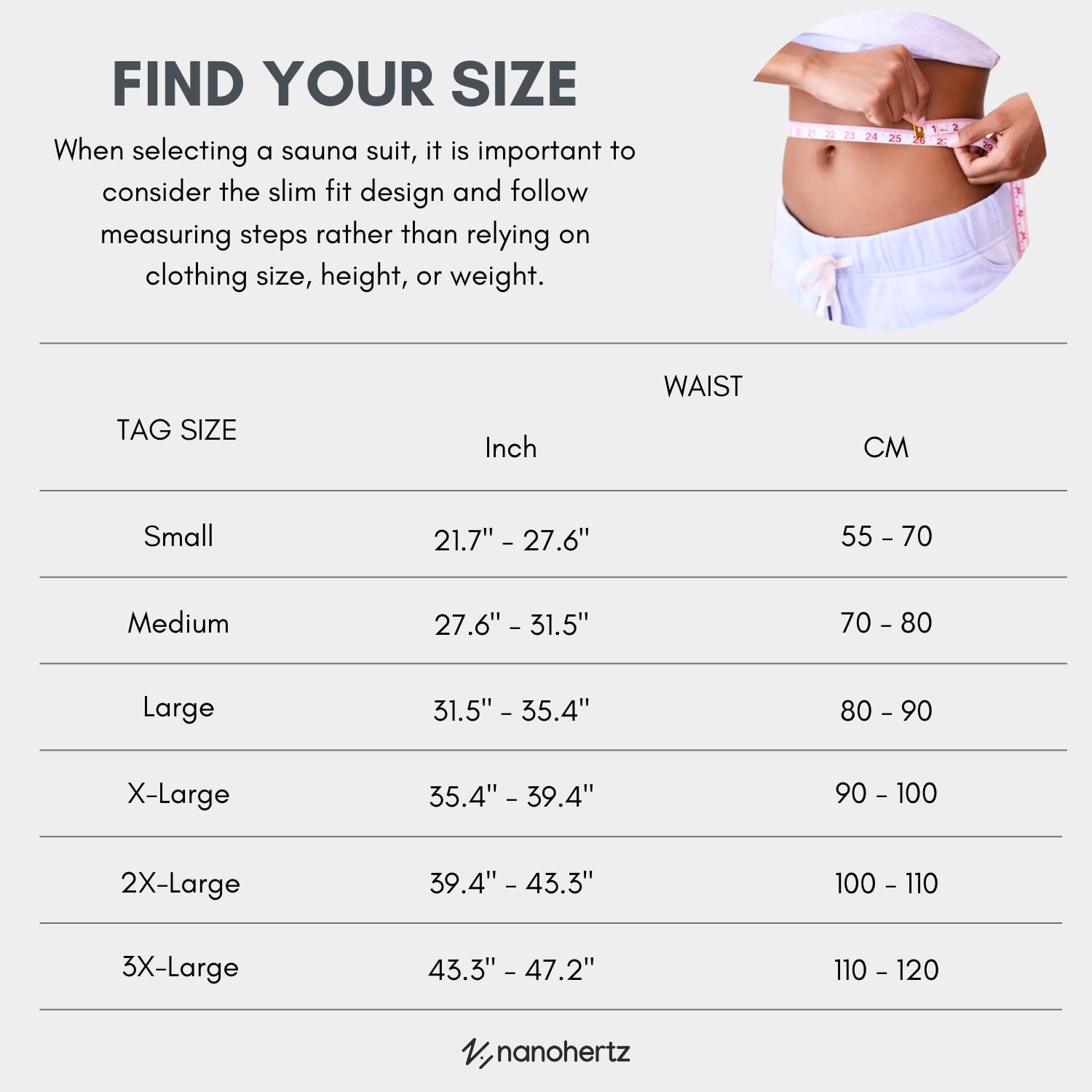 NANOHERTZ Sauna Sweat Suit Weight Loss Shapewear Pants Leggings Pockets Waist Trainer Body Shaper Sweatsuit Fitness Gym Women Girls