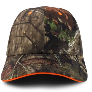 Armycrew XXL Oversize Hunting Camouflage Outdoor Structured Baseball Cap - Break Up - 2XL