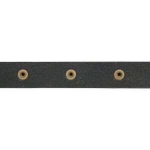 Lucky Brand Women Leather Bold Fashion Statement Belts, Domed Studded-Black, S (26-27")