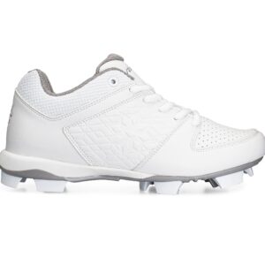 RIP-IT | Women's Diamond Softball Cleat | Size 9 | White