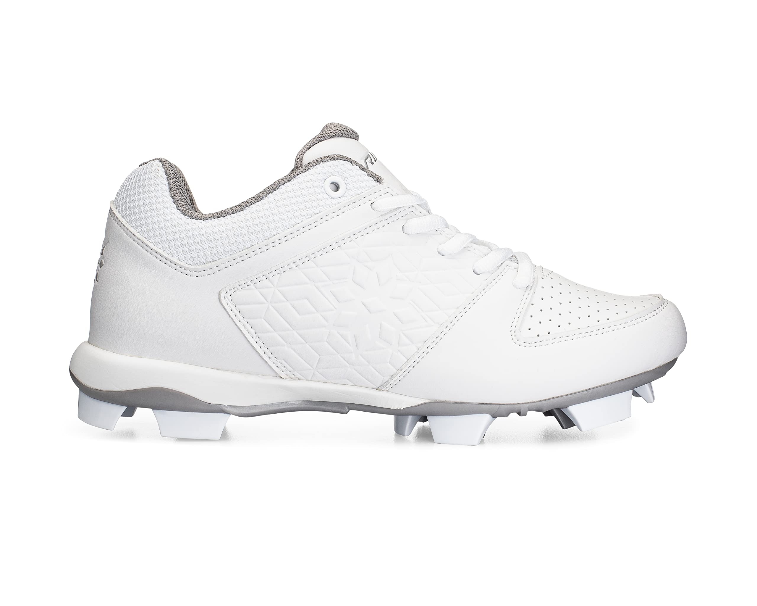 RIP-IT | Women's Diamond Softball Cleat | Size 9 | White