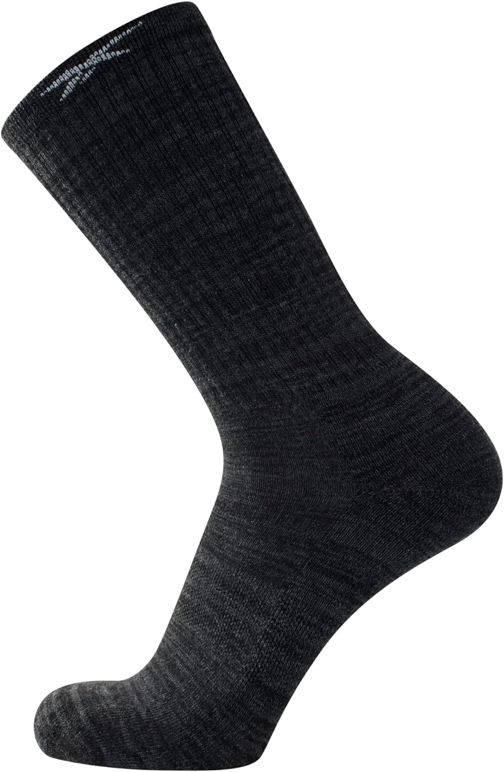 Reebok Men's Crew Socks - 10 Pack Stretch Performance Cushioned Crew Socks - Arch Support Athletic Socks for Men (6-12.5), Size 6-12.5, Ash Grey