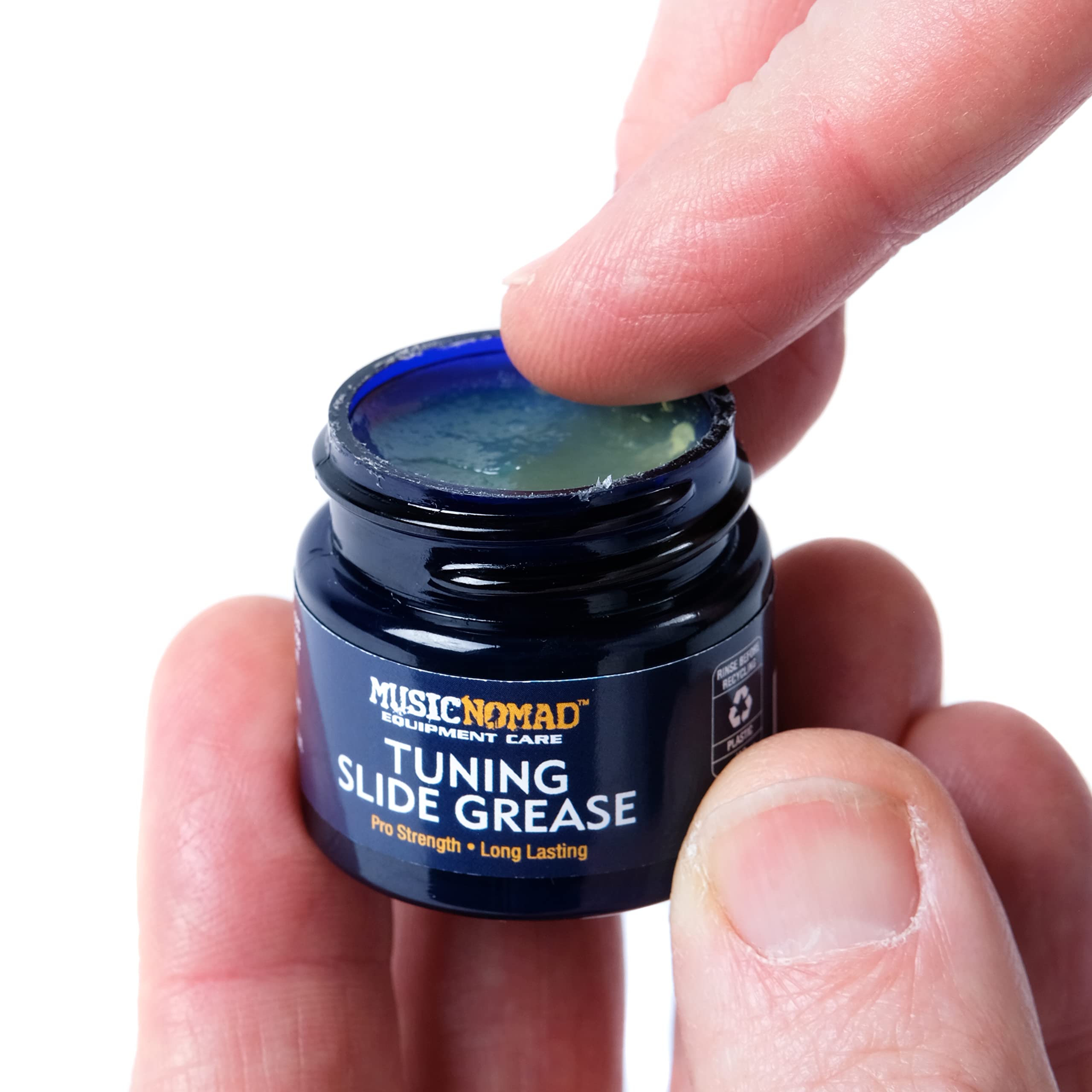 MusicNomad Tuning Slide Grease Lube for Trumpet, Trombone, French Horn, Tuba, Euphonium & other Brass Instruments (MN705)