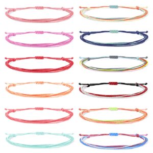 Choistily String Bracelets for Women Trendy Summer Boho Anklet Bracelets Beach Party Favors Cute Summer Beach Essentials Surfer Bracelets Summer Outfits for Women