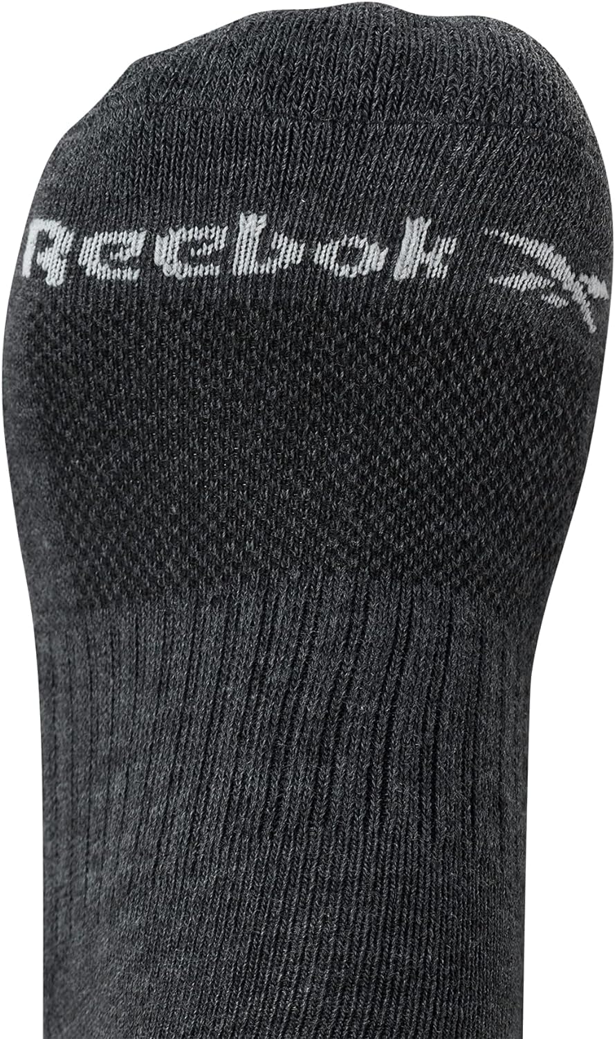 Reebok Men's Quarter Socks - 12 Pack Performance Cushion Comfort Socks - Breathable Athletic Ankle Socks for Men (6-12.5), Size 6-12.5, All Grey