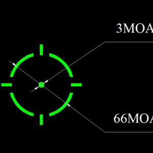 Ade Nuwa Pro (RD3-021 Pro) Motion Awake Green Reticle Dot for Canik TP9 Elite SC,Mete SFT/Mete MC9,Sig Sauer 365XL,Springfield Hellcat OSP/Hellcat Pro… (Black Body)