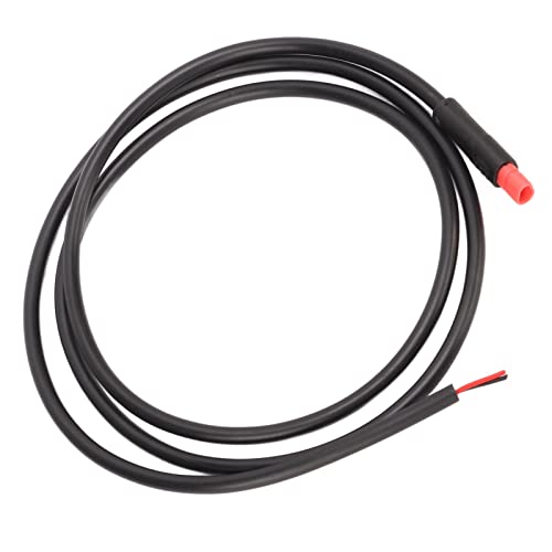 Demeras Electric Bike Conversion Cable, Mixed Material Electric Bike Signal Extension Line Premium Rubber Sturdy Durable for Signal