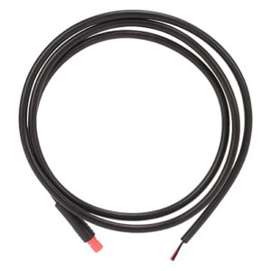 Demeras Electric Bike Conversion Cable, Mixed Material Electric Bike Signal Extension Line Premium Rubber Sturdy Durable for Signal