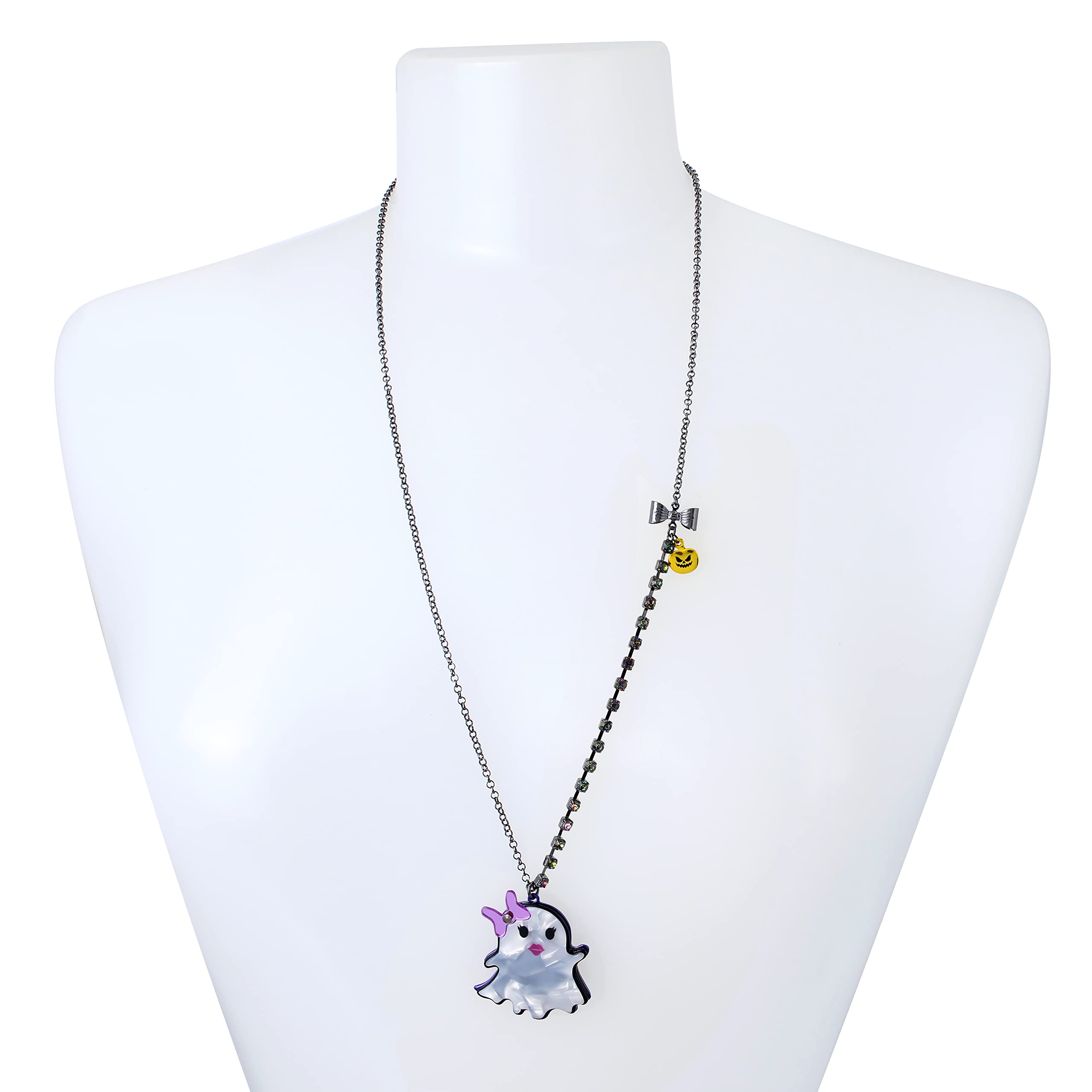 Betsey Johnson Ghost Pendant Necklace