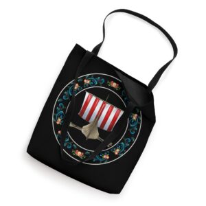 Scandinavian Viking Rosemaling Norway Gift Tote Bag